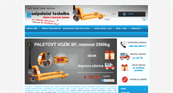 Desktop Screenshot of paletovy-vozik.com