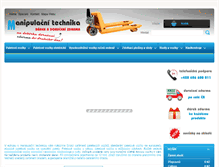Tablet Screenshot of paletovy-vozik.com